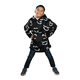thumbnail image 1 of Sudadera Cobija Polar con Capucha Infantil Unitalla Negro, 1 of 7