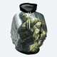 thumbnail image 2 of Nueva sudadera con capucha de la película Marvel para hombre, suéter con estampado 3D de soldado verde, sudadera clásica de estilo casual de calle de moda para hombre, 2 of 4
