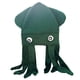 thumbnail image 2 of Sombrero con forma de pulpo, cómodo, decorativo y divertido para fiestas, tocado para cosplay. verde, 2 of 9