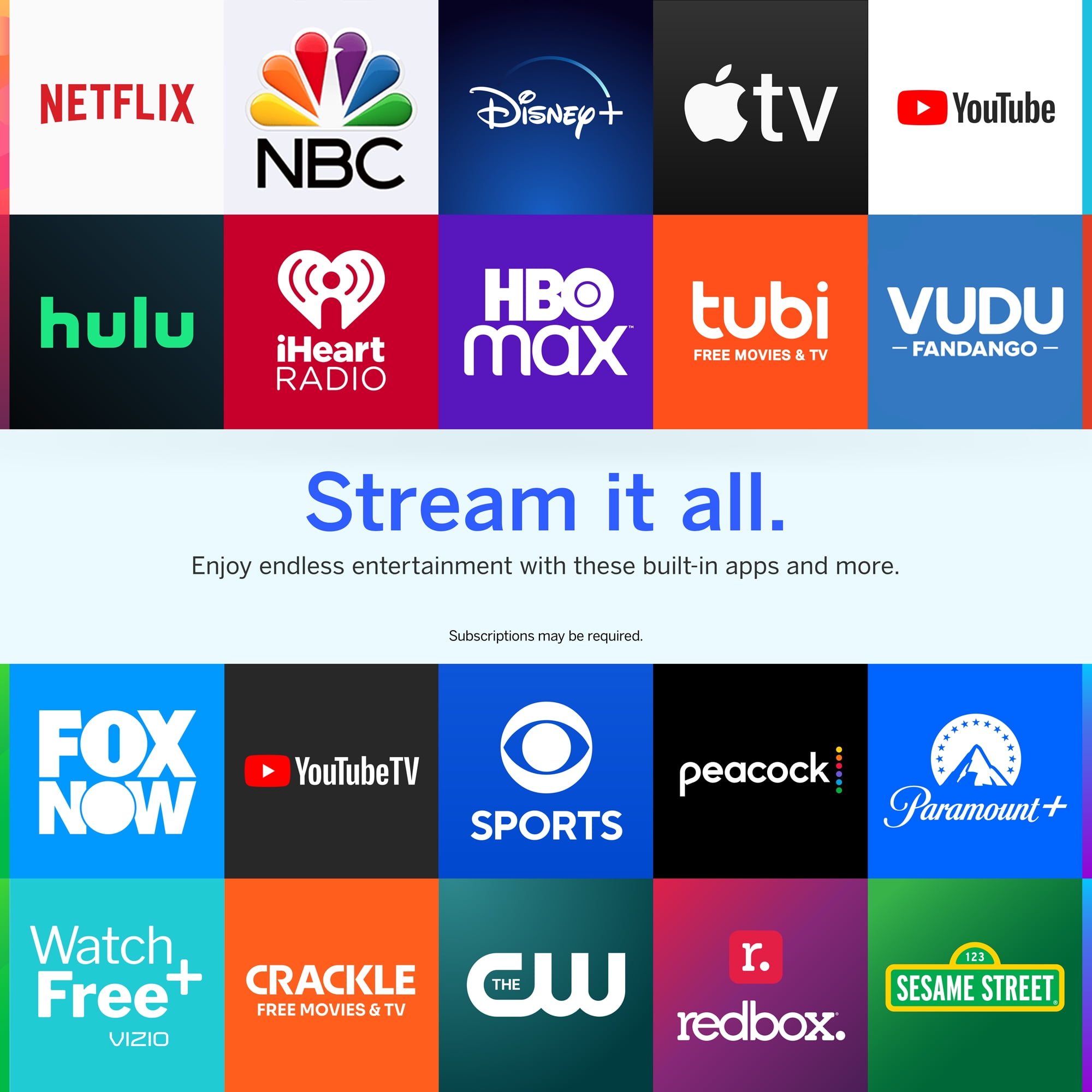 VIZIO 43" Class D-Series FHD LED Smart TV D43f-J04