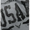 thumbnail image 5 of US Air Force Property of USAF Toddler Boy Girl T Shirt Infant Toddler Brisco Brands 6M, 5 of 6