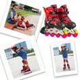 thumbnail image 2 of Inline Skates Réglable avec des Roues Lumineuses pour Enfants et Adultes Fitness Extérieur Intérieur Inline Skates, 2 of 7