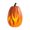 B, variant on 9.84×5.9in Halloween LED Pumpkin Lights Battery Operated Flame Pumpkin Decoration Outdoor 3D Lighted Pumpkins Jack-O-Lantern Fall Pumpkins Light Up Pumpki Figurine for Garden Decor