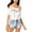 White, variant on Polly & Esther Womens Embroidered Cold Shoulder Blouse