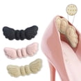 thumbnail image 4 of Ladies Adhesive Pads Insoles Cushions Protector for Heel Slipping Pink, 4 of 6