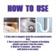 thumbnail image 5 of HWRETIE Drain Dredging Powder 100G Powerful Pipe Cleaner for toilet Sink Bathtub Floor Drains Fast Acting Hair Grease and Clog Removal, 5 of 6
