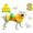 Small（15-30lbsPets)--Pet Bathrobe for Dog Cat-Yellow- A10, variant on Dog Bathrobe,Pet Bathrobe for Dog Cat, Microfiber Fast Drying Absorbent Hooded Bath Towel for Puppy Small Medium Large Dog Cat (Yellow, XS)