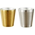 thumbnail image 3 of Double-Wall Keep Cold Beer Cup 304 Stainless Steel Mug Hammered Texture Water Mugs Coffee Travel Mu, 3 of 5