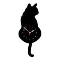thumbnail image 4 of SSZMDLB under $5 Cat Wall Clock, Cat Wall Clock with Moving Tail, Art Decor Living Room Clock, Children's Room Wall Timepiece, Wagging Tail Cat Clock, Creative Home Decor Clock, 4 of 4