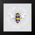 thumbnail image 2 of Talent, Kelley 20x20 Black Modern Framed Museum Art Print Titled - Honey Bee I, 2 of 5