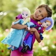 thumbnail image 2 of Cute Frozen Snow Queen Elsa Stuffed Doll Princess Anna Elsa Doll Girl Toys Elza Stuffed Plush Kids Toys Halloween Birthday Gift, 2 of 5