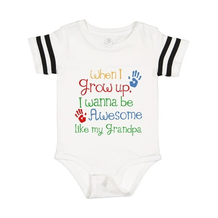 

Inktastic Awesome Like My Grandpa Gift Baby Boy or Baby Girl Bodysuit
