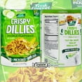 thumbnail image 3 of Fresh Gourmet Crispy Dillies Pickle Flavored Fried Cucumbers Bulk Pack - 6 Individually Sealed 3.5 Ounce bags - Perfect on Burgers, Potato Salad, Mac N Cheese - In Cornershop Confections Pack, 3 of 3