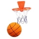 thumbnail image 2 of Silent Basketball with Hoop - Indoor Quiet Training Ball for Kids, No Noise Soft Grip Easy to Play Basketball Toy 26s, 2 of 5