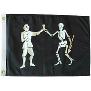 Flappin' Flags Bartholomew Roberts - 12"x18" Pirate Flags