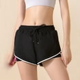 thumbnail image 4 of Summer Saving! 2 in1 Yoga Shorts for Womens 2025 Plus Size High Waist Fashion Sexy Casual Fitness Workout Elastic High Waist Fake Two Piece 2 in1 Yoga Shorts, 4 of 5