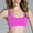 Hot Pink, variant on XFLWAM Womens Padded Sports Bra Cross Back Bra Workout Strappy Bra Seamless Comfy Yoga Bra Criss Cross Wireless Workout Yoga Bras