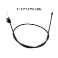 thumbnail image 3 of Riwesomey Cable de embrague de cortacésped de Metal reemplazo profesional reemplazo de línea de cable de recortadora de actualización Flexible para Vehículos, repuestos y accesorios Mis Riwesomey VI017617-00B, 3 of 6
