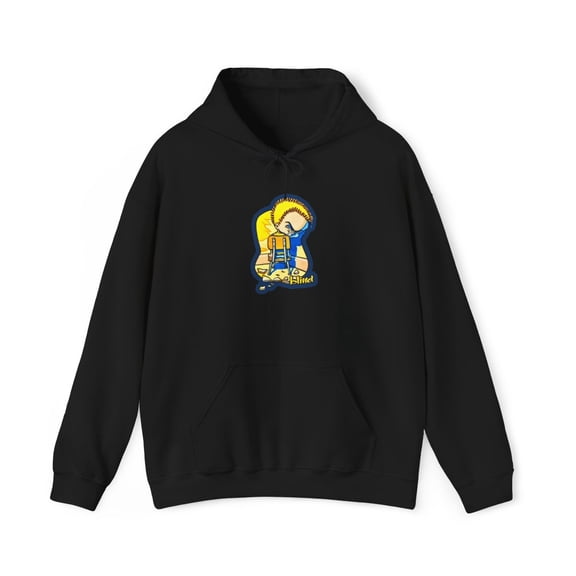 Detention Corner Blind Creager Gonz Vintage Skateboard 2002 Classic Hoodie Print - M / Black