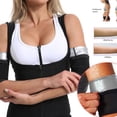 thumbnail image 6 of Women's Arm Trimmers Slimming Arms Sleeves Sport Arm Shapers Sweat Bands Compression Wrap Belt Helps Upper Arms Shaper for Workout Beauty Flabby Weight Loss Calories(Size XXL/3XL), 6 of 7