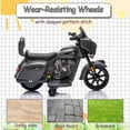 thumbnail image 4 of Kids Ride On Motorcycle, Licensed Indian 6V Ride on Toy Electric Motorcycle with USB, AUX，Music and Headlight for Toddler Boys and Girls, 4 of 9
