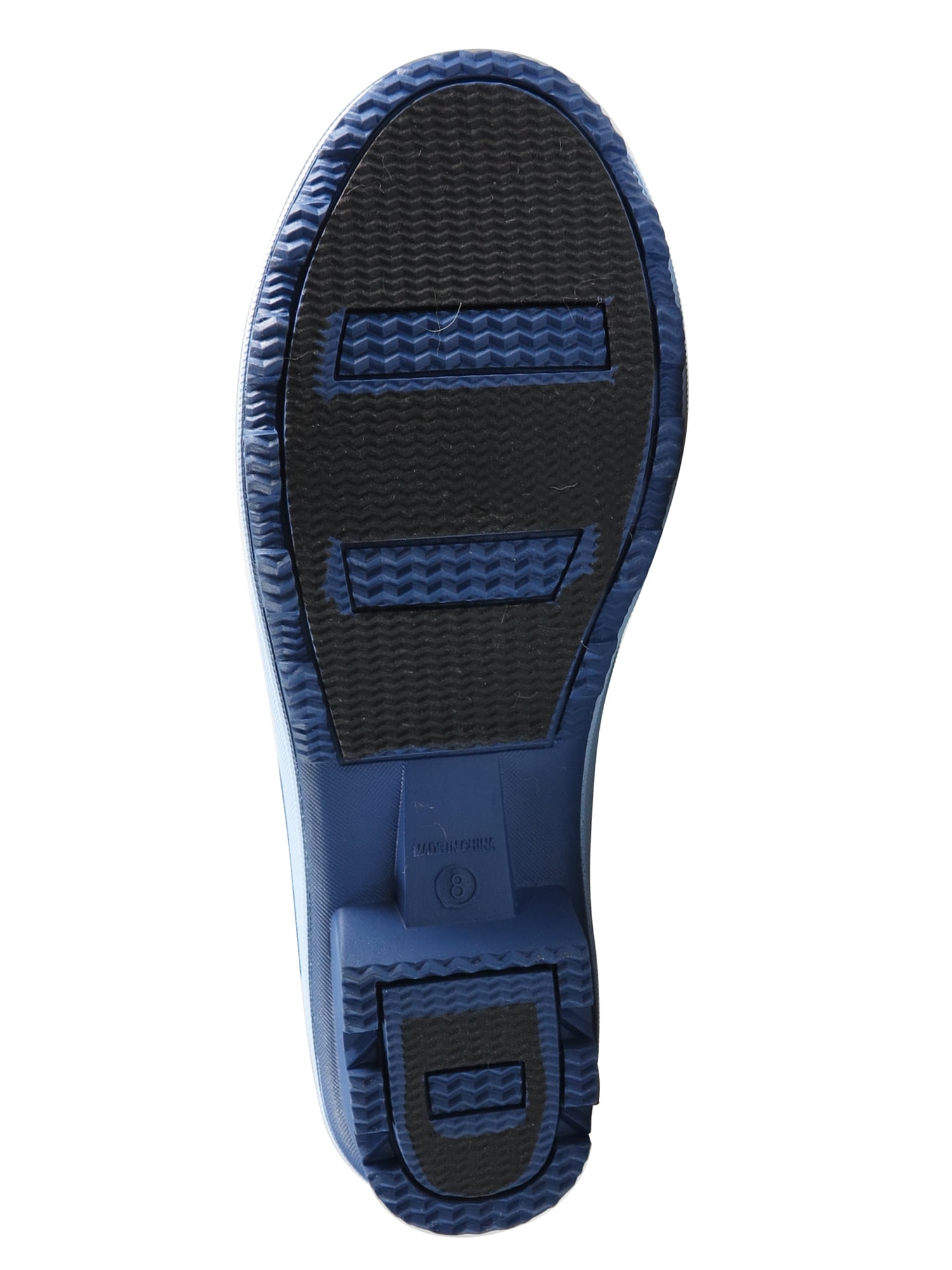 Time and Tru Women's Tall Buckle Rain Boots
