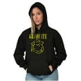 thumbnail image 4 of Graduate 90s Throwback Graduation Hoodie Sweatshirt Women Men Brisco Brands X, 4 of 6