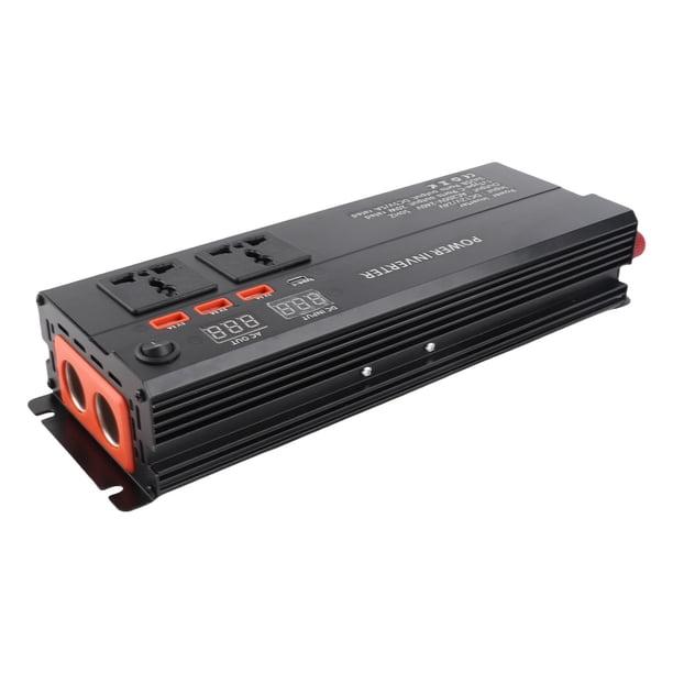 Inversor De Corriente Para Automóvil, Inversor De Corriente De 5000 W Para Vehículo Para Conductor