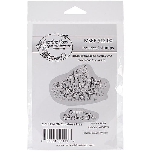 Deep Etch Red Rubber Stamp