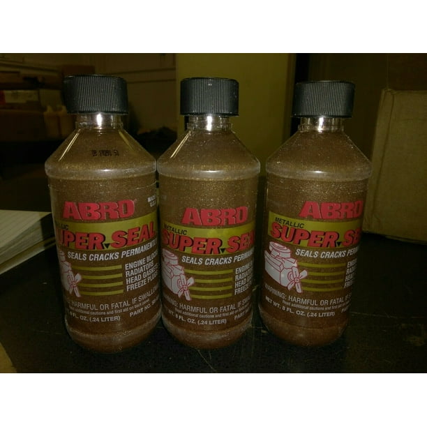 3ABRO SUPER HEAD GASKET SEALER REPAIRS CRACKED BLOCKS& WARPED HEADS