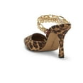thumbnail image 4 of Vince Camuto ASHNA 3 Caramel Leopard Chain Pump Slip-On Pointed Toe Mule (6, CARAMEL), 4 of 6