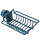 thumbnail image 1 of Dinheiro-soporte para esponja para grifo, cepillo para paños de cocina, rejilla para escurrir para fregadero, organizador de aluminio para cocina y baño con gancho y barra, 1 of 5