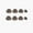 Black, variant on Ear Tips For JBL Tune Flex earbud covers silicone earcups Tune Flex ear caps Bluetooth headset accessories 4Pairs S M L Sizes Replacement Silicone Earbud Tips