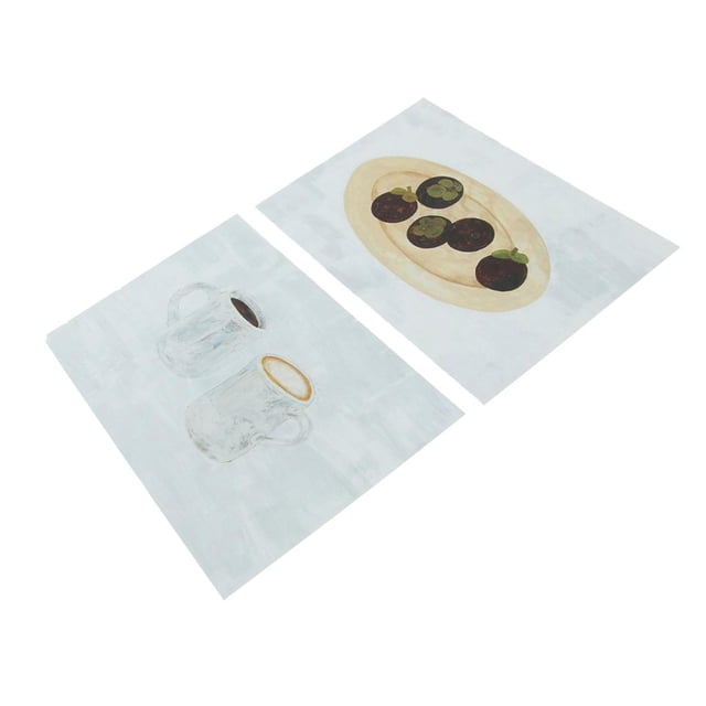 Tarjeta De Pared Accesorios Fotográficos Papel Ilustración Texturizada De dos cara Para Tienda Cafe Decoración Fruta jinwen Ilustración de papel de la tarjeta de pared