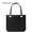 BLACK, variant on Kid Beach Bag Waterproof Summer Storage Basket Women Shopping Bag Picnic Rubber Jelly Tote Bag Kid Purses