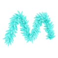 thumbnail image 1 of Vickerman K161015LED Vickerman 9' Aqua Artificial Christmas Garland with 100 Aqua LED Lights, 1 of 1