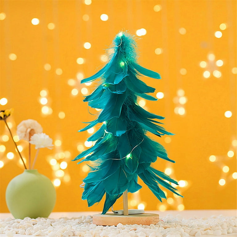 Feather christmas tree deals