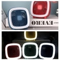 thumbnail image 2 of Wosthever Mini ventilador de refrigeración por aire recargable, enfriador ajustable, luz LED nocturna, acondicionador de reducción de ruido, Electrodomésticos Verde Wosthever HA023940-04, 2 of 6