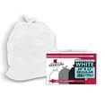 thumbnail image 1 of Spartano White Garbage Bags 500 Count, Multipurpose Trash Bags for Home & Office, Size (24 x 22 Inch), 1 of 6