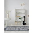 thumbnail image 2 of Gloria - Washable Rug Runner Low Profile Bordered Rubber Backed Runners Anti Slip Backing Rugs for Living Room Light Weight Foldable Area Carpet, 2 of 9