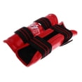 thumbnail image 3 of Taekwondo Shin Guard/Leg Protector + Arm Guard/Elbow Boxing Leg Guards Protector Set Taekwondo Protector L Red, 3 of 9