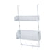 thumbnail image 3 of Organizador de ganchos para puerta multifuncional con 4 ganchos para colgar en la puerta. Nivel doble blanco, 3 of 9