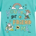 thumbnail image 3 of Disney - You've Got A Friend In Me - Toddler & Youth Girls Short Sleeve Graphic T-Shirt, 3 of 5
