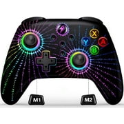 ESYWEN Switch Pro Controller for Nintendo Switch 2, Lite, OLED with Ambient Light, Turbo, Programmable,for Christmas Gift