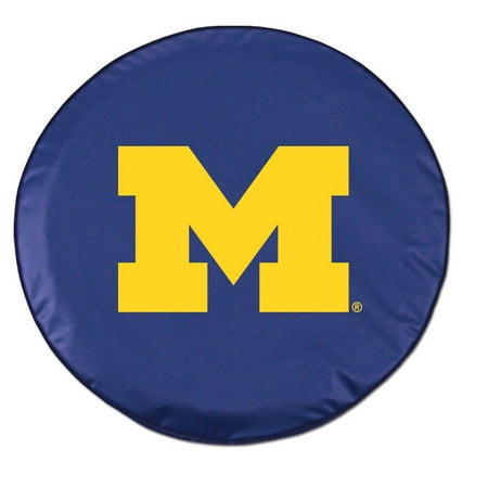 Navy Tire Cover - Michigan Standard Tire Cover (White)