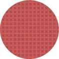 thumbnail image 1 of Ahgly Company Machine Washable Indoor Round Transitional Orange Area Rugs, 3' Round, 1 of 7