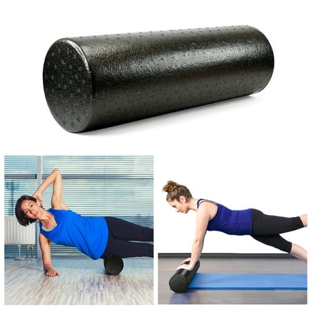 High Density Yoga Foam Roller Firm Back Muscle Massage Gym (Best Foam Roller For Hip Pain)