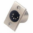 thumbnail image 1 of 5571 - XLR 5PL CHASIS MOUNT TIN SOLDER METAL, 1 of 1