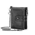 thumbnail image 1 of Purse,-theft Chain Leather Purse -theft Men's Wallet With Chain Wallet Coin Leather Purse -theft Wallet Purse Wallet Chain Men's -theft Wallet Chain Men's Chain -theft -theft, 1 of 6