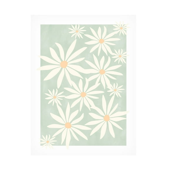 Trademark Fine Art Elena Ristova  Green43 Canvas Wall Art